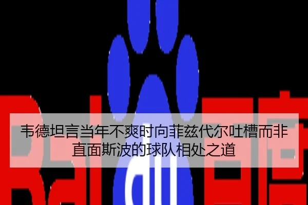 韦德坦言当年不爽时向菲兹代尔吐槽而非直面斯波的球队相处之道